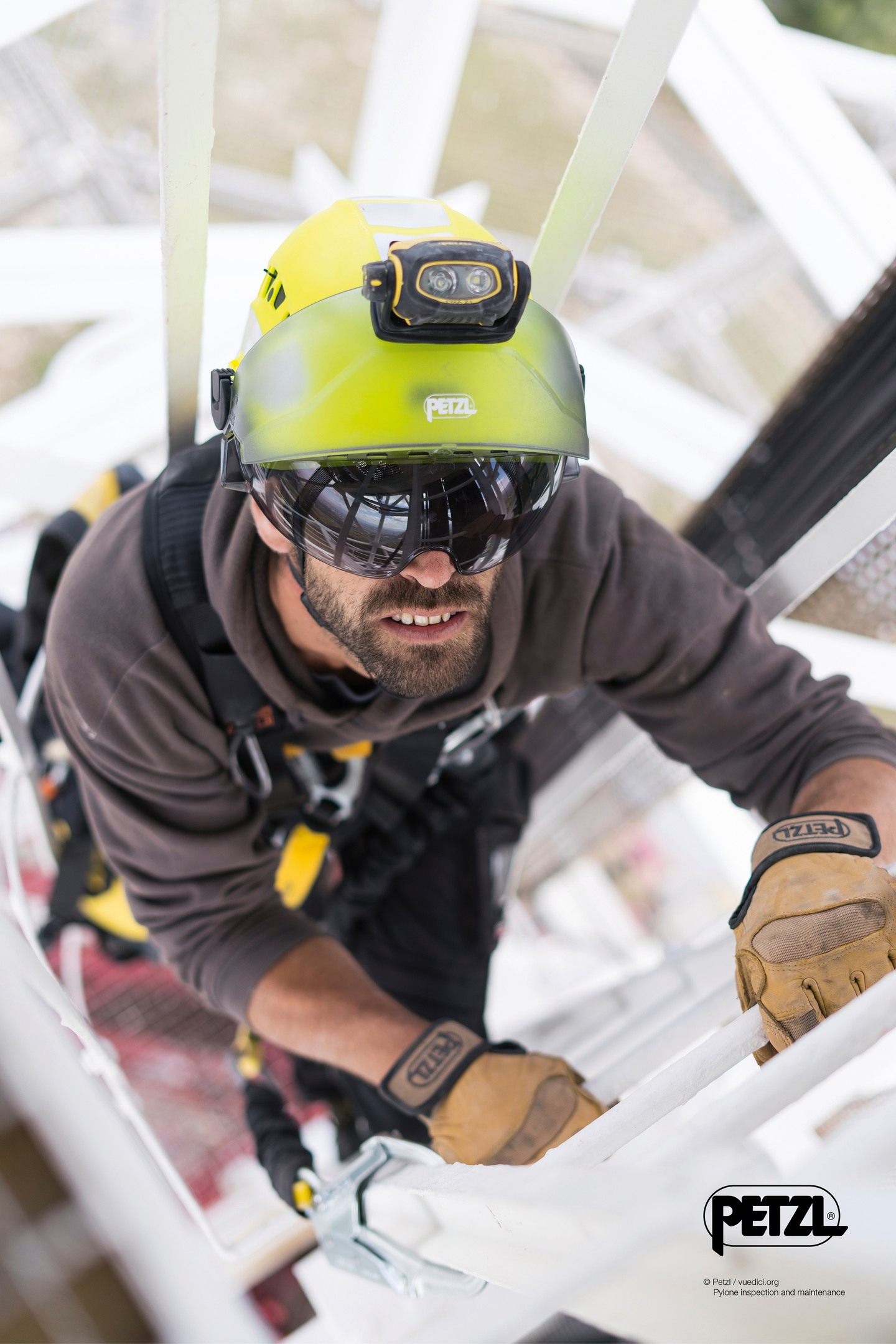 Kypärä Petzl Vertex Vent Hi-Viz keltainen New