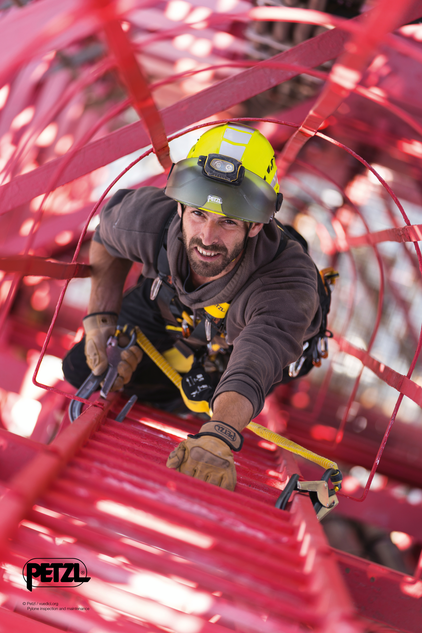 Kypärä Petzl Vertex Vent Hi-Viz keltainen New