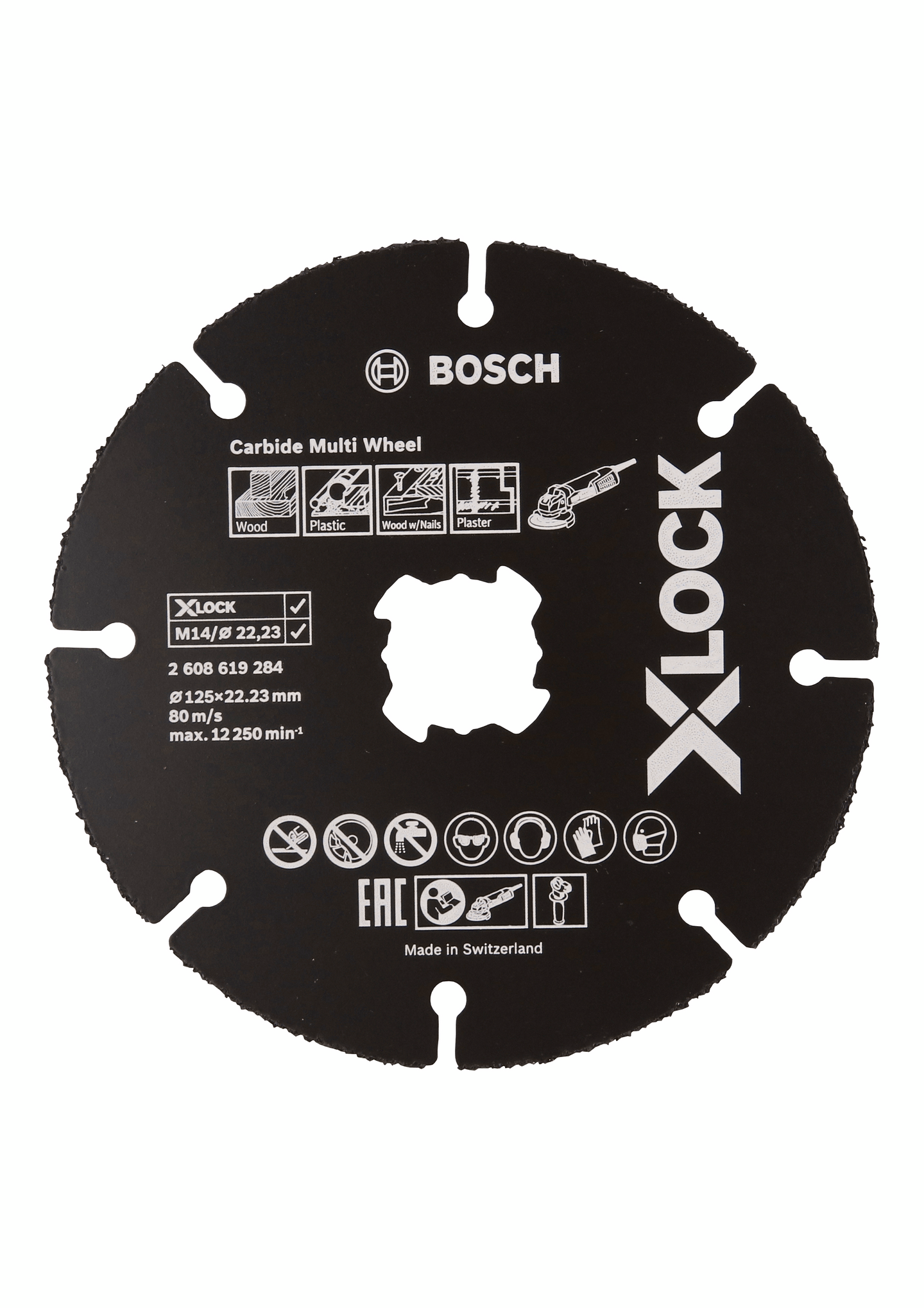 Katkaisulaikka Bosch X-LOCK Carbide Multi Wheel 125mm