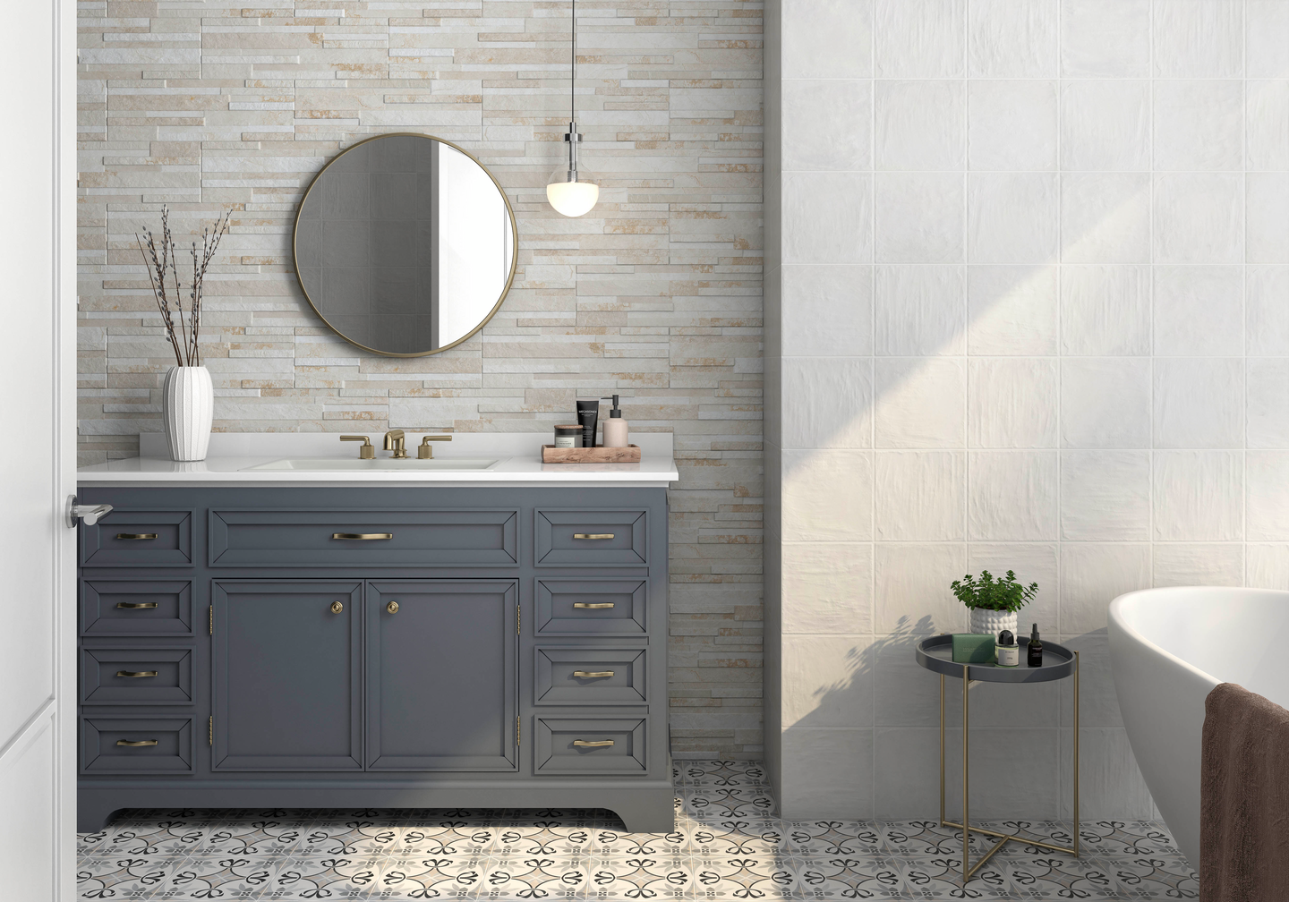 Seinälaatta Cello EOS 17x52 Crema vaalea 1,15m²