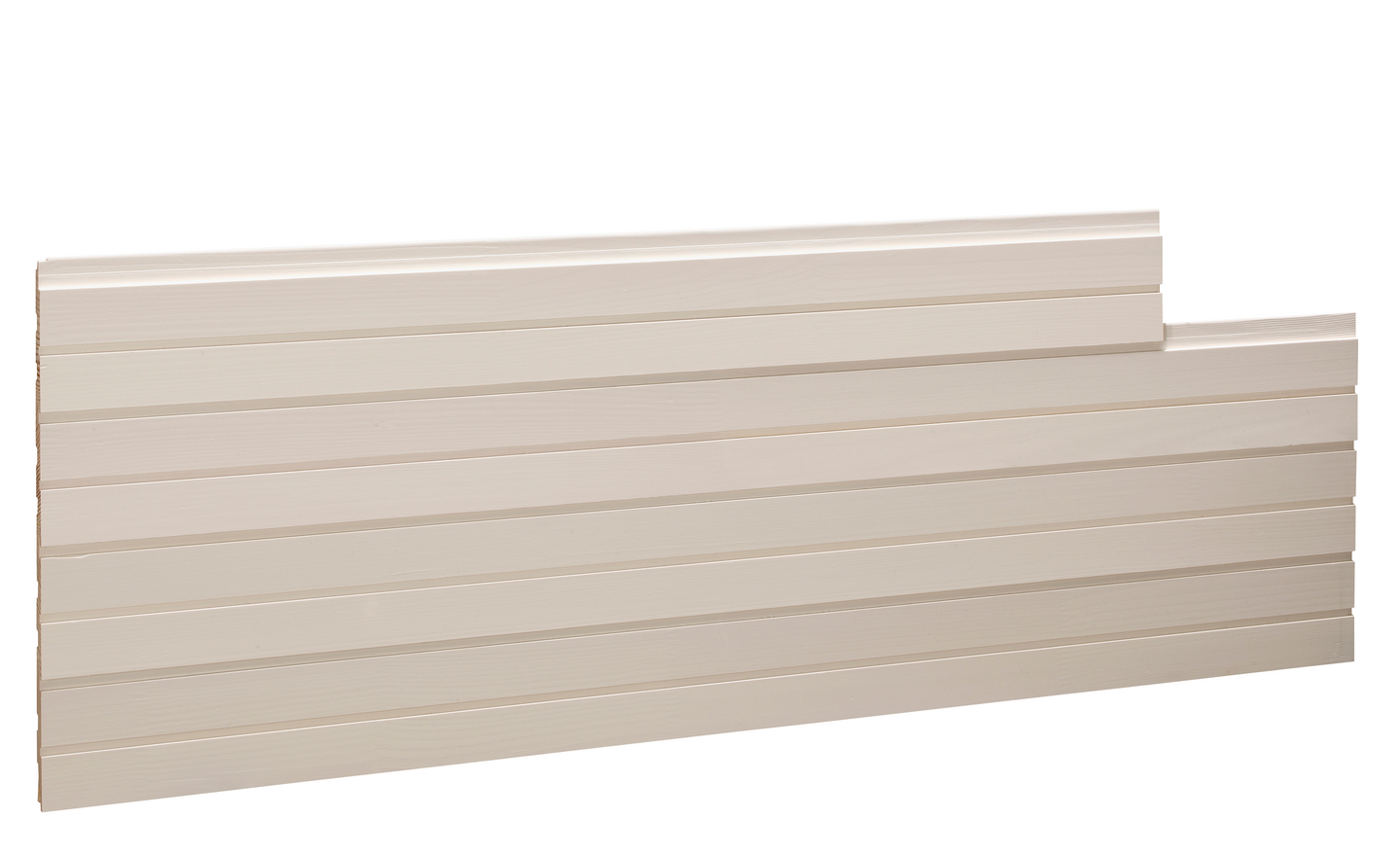 Sisustuspaneeli Railo 13x95x2350 puhdas valkoinen valeura 1,15m²