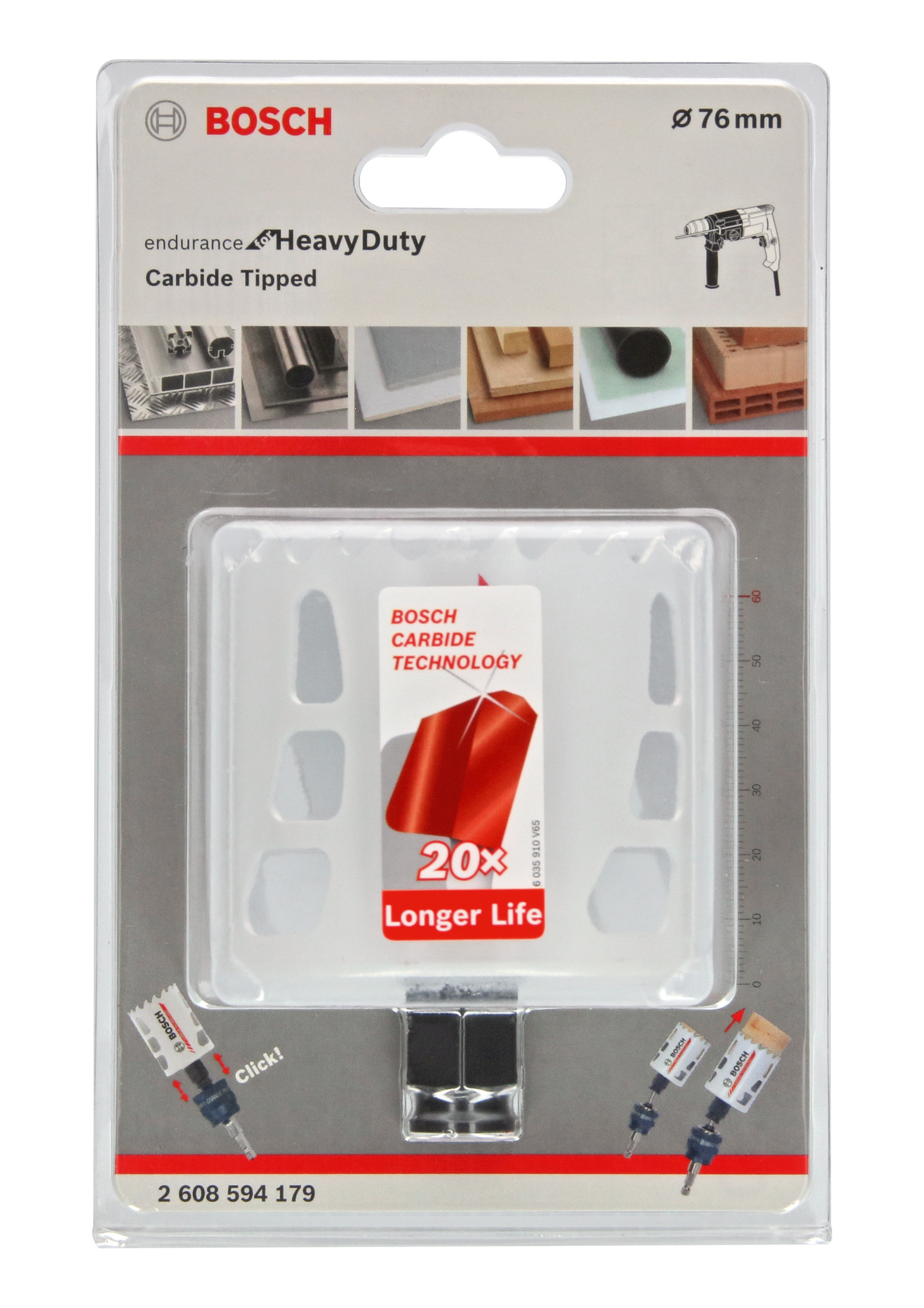 HÅLSÅG CARBIDE POWERCHANGE 76MM L60MM