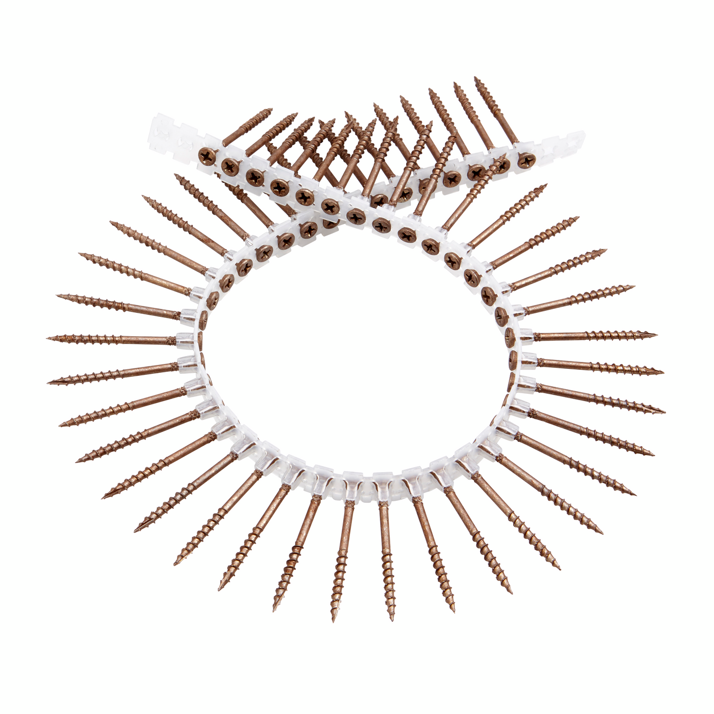 Nauharuuvi PROF terassi rst AISI 410 ruskea 4,2x55mm 1000kpl