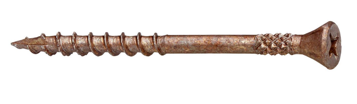 Nauharuuvi PROF terassi rst AISI 410 ruskea 4,2x55mm 1000kpl