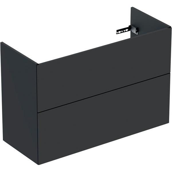 Allaskaappi IDO Elegant L90 K60 S36,6cm Compact tummanharmaa