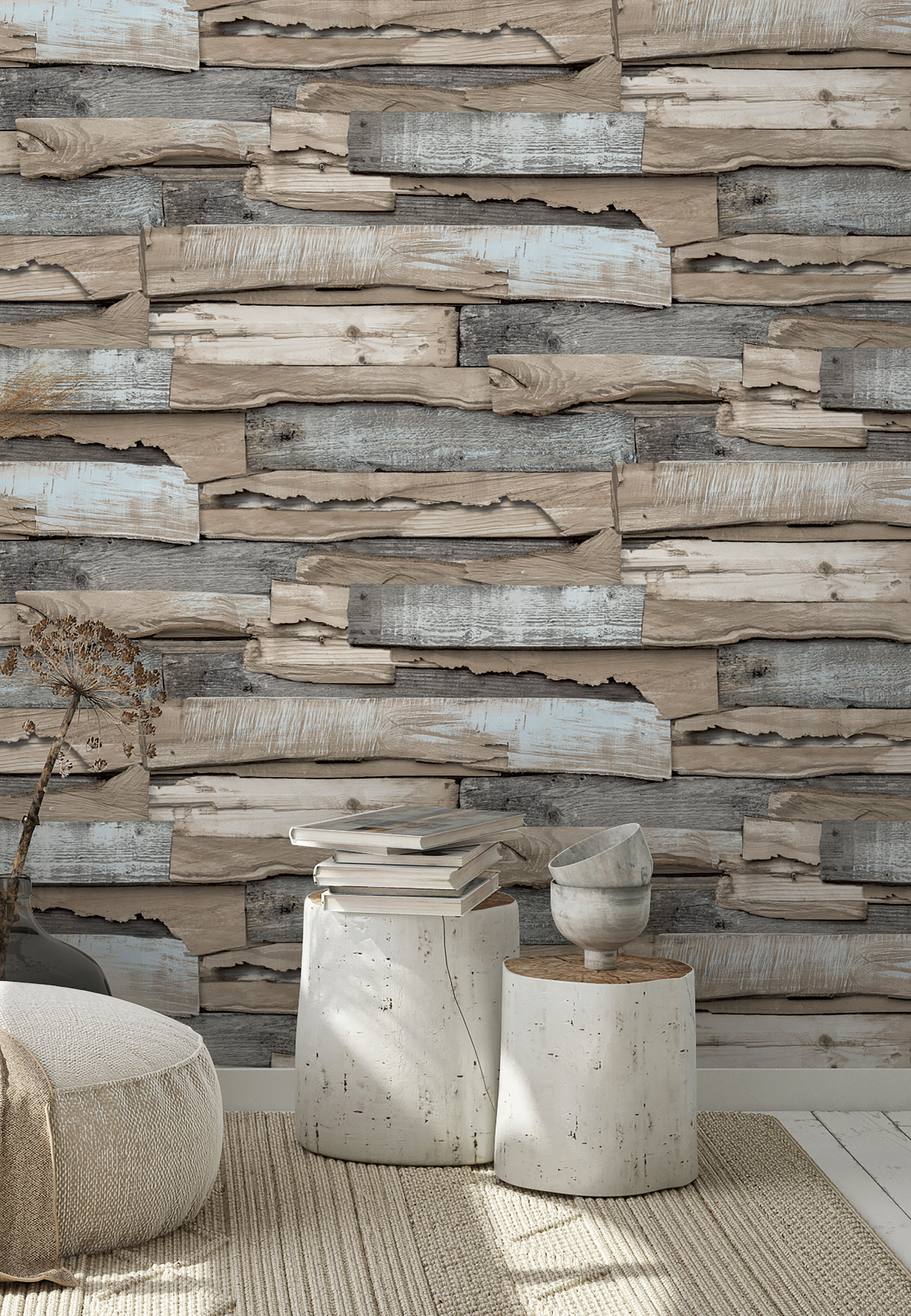 Tapetti Grandeco Wanderlust WL1003 10,05m vinyyli/kuitu