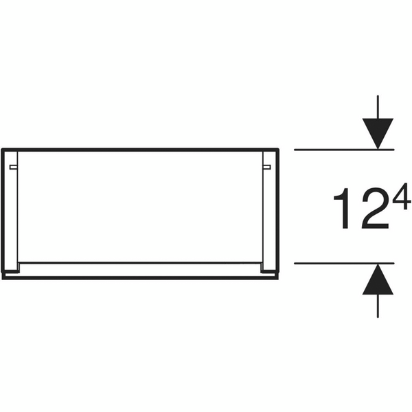 Seinäkaappi IDO Elegant L29,6 K63,3 S13,4cm tummanharmaa