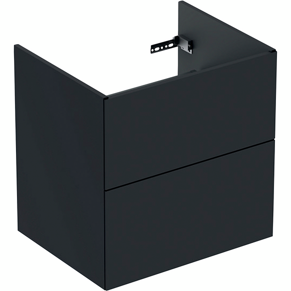 Allaskaappi IDO Elegant L60 K60 S46,6cm musta