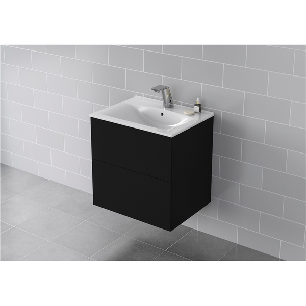 Allaskaappi IDO Elegant L60 K60 S46,6cm musta