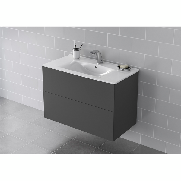 Allaskaappi IDO Elegant L90 K60 S46,6cm tummanharmaa