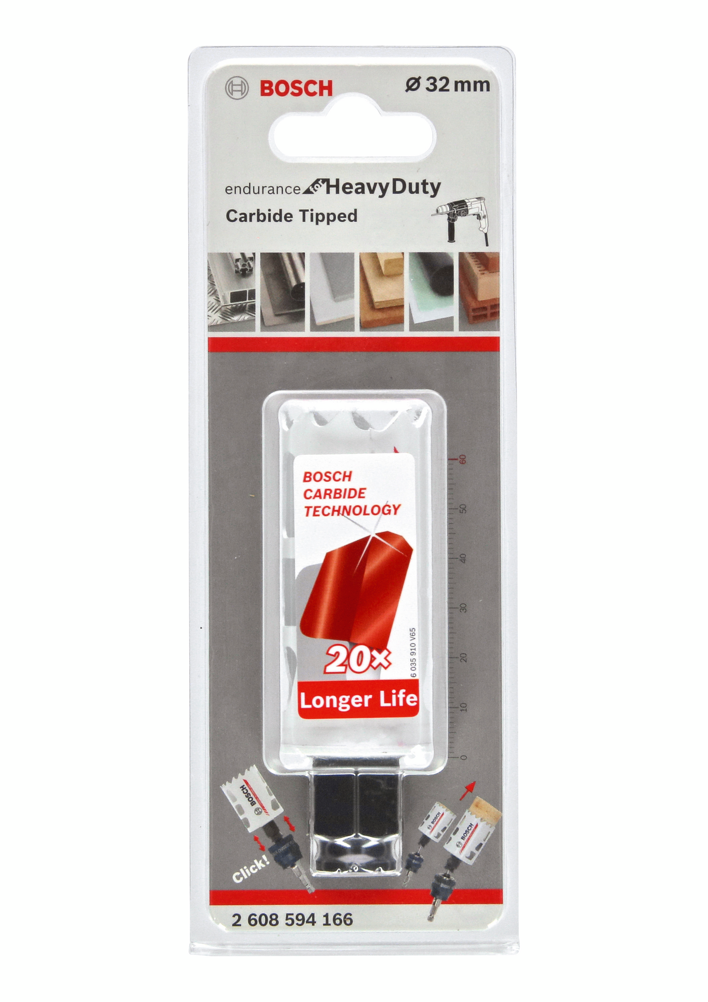 HÅLSÅG CARBIDE POWERCHANGE 32MM L60MM