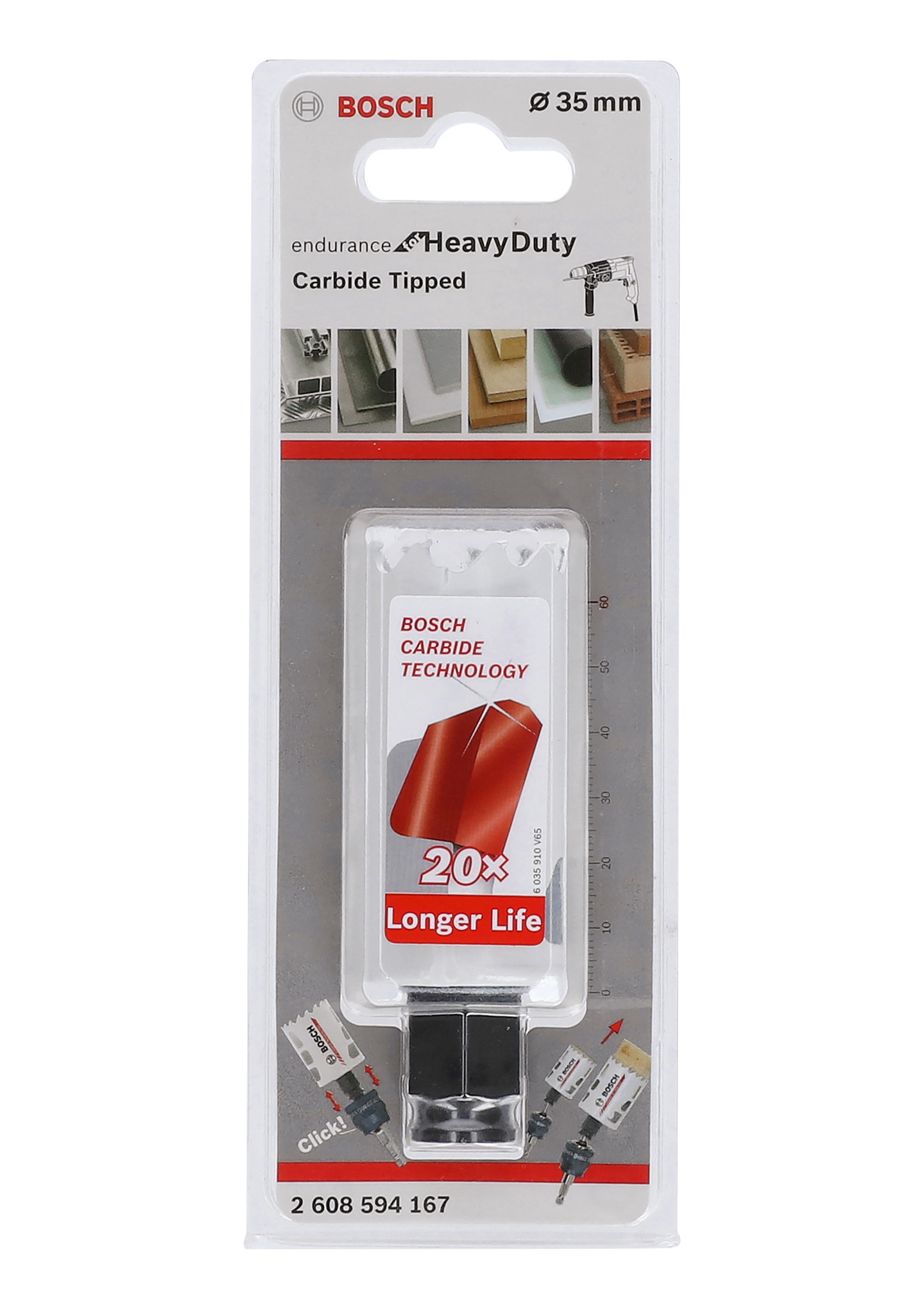 HÅLSÅG CARBIDE POWERCHANGE 35MM L60MM