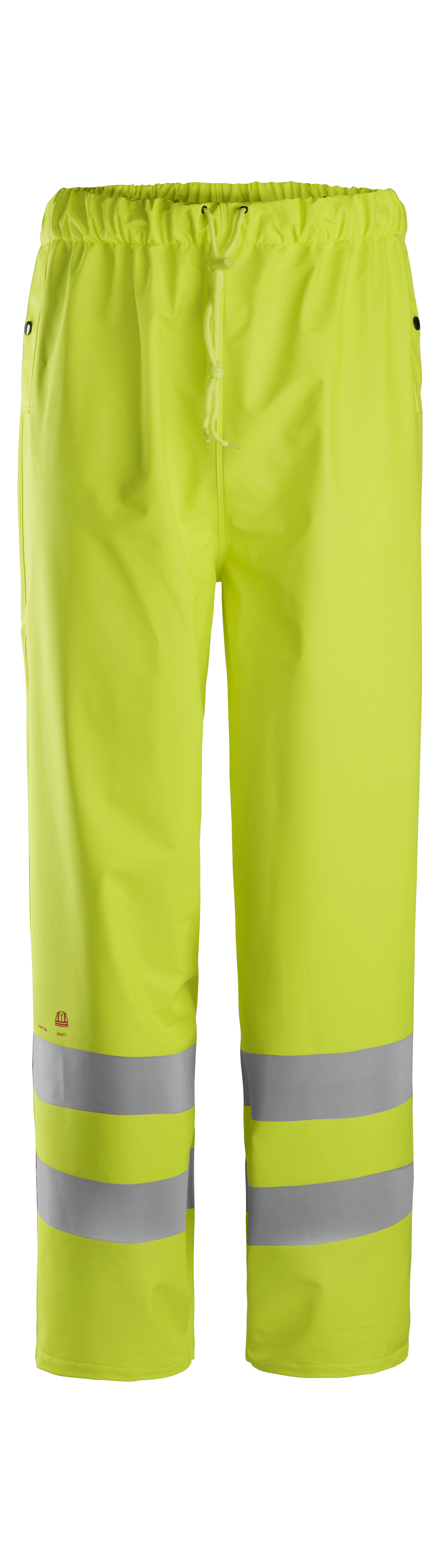 Huomiosadehousut Snickers ProtecWork PU lk2 8267 keltainen