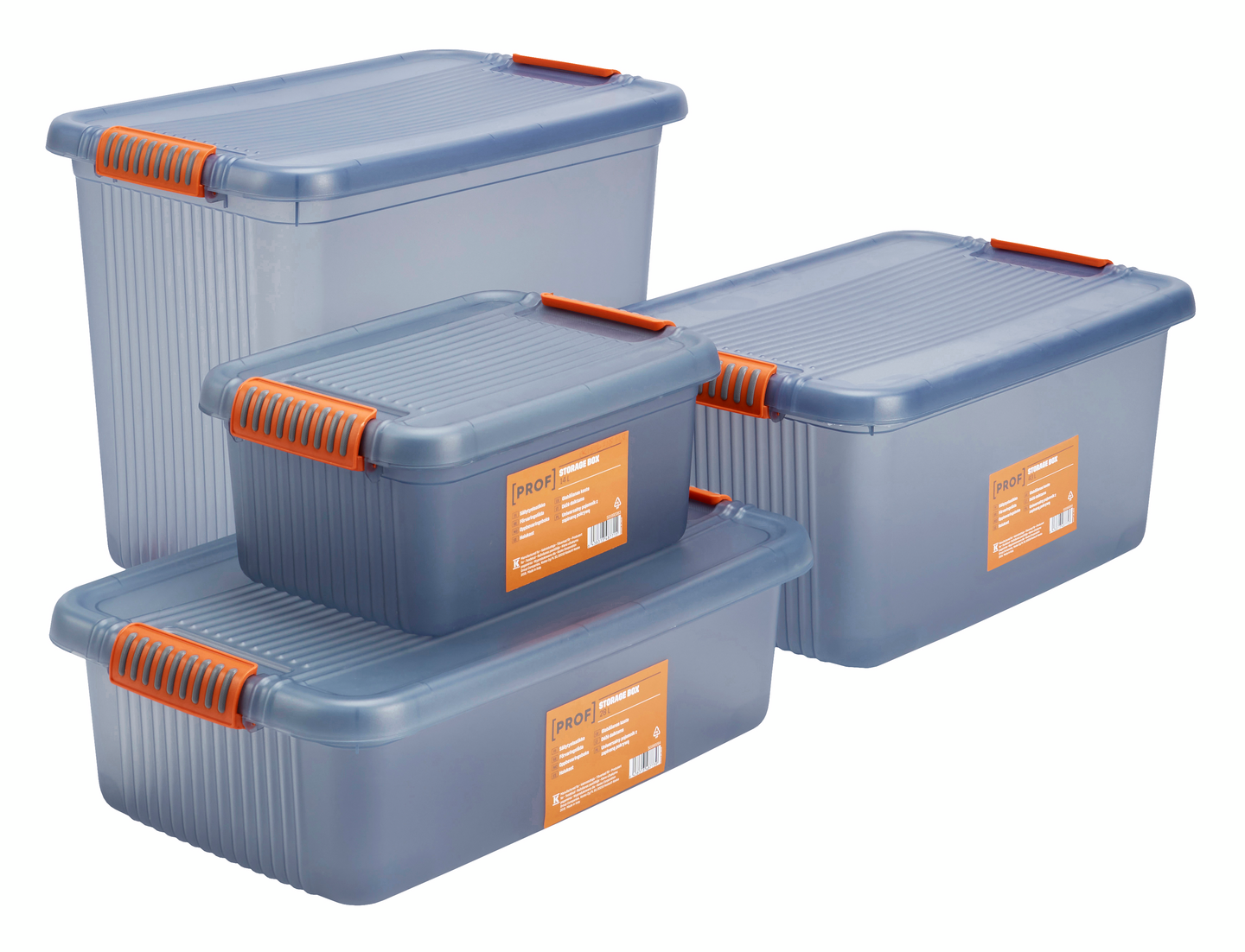 Säilytyslaatikko PROF 14l 39x29x18cm kannellinen