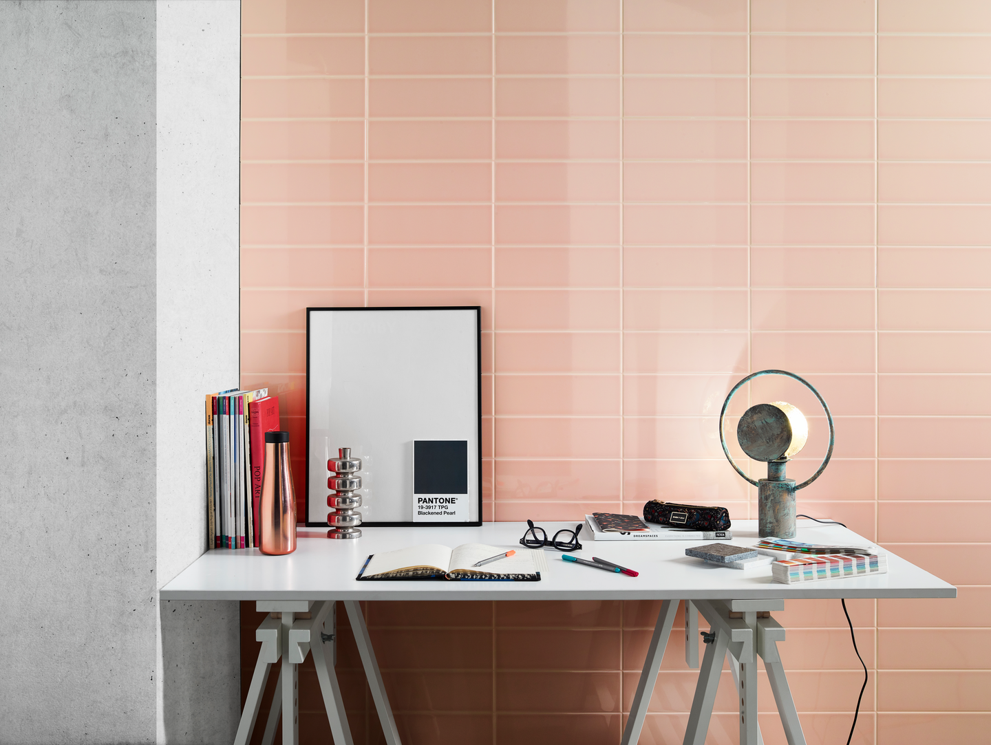 Seinälaatta Cello Primus Memo 10x30 Rose kiiltävä 1,03m²