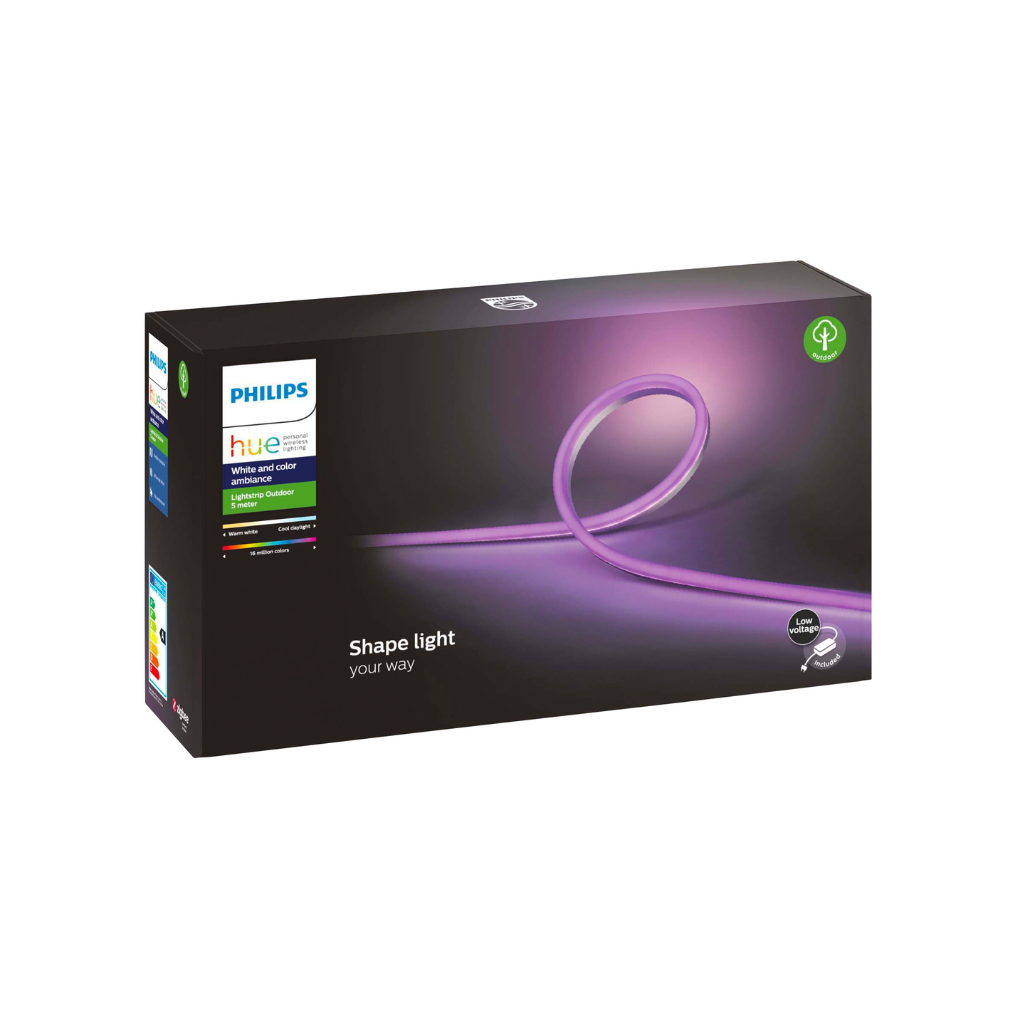 Led-valonauha Philips Hue ulos 5m 37,5W 1810lm 2000-6500K