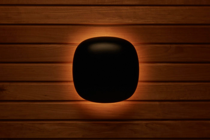 Saunavalaisin Highline Löyly led musta IP55