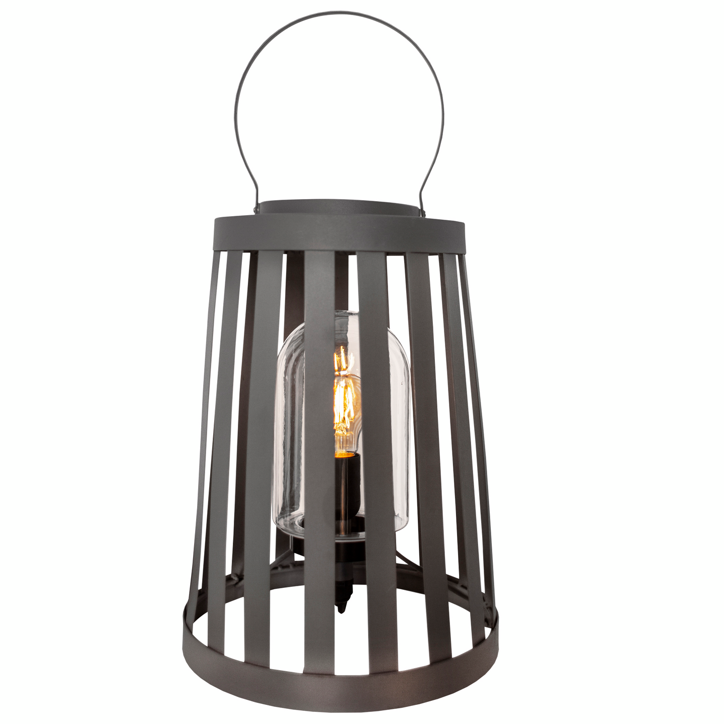 Ulkolattia-/pöytävalaisin By Rydéns Delphia harmaa