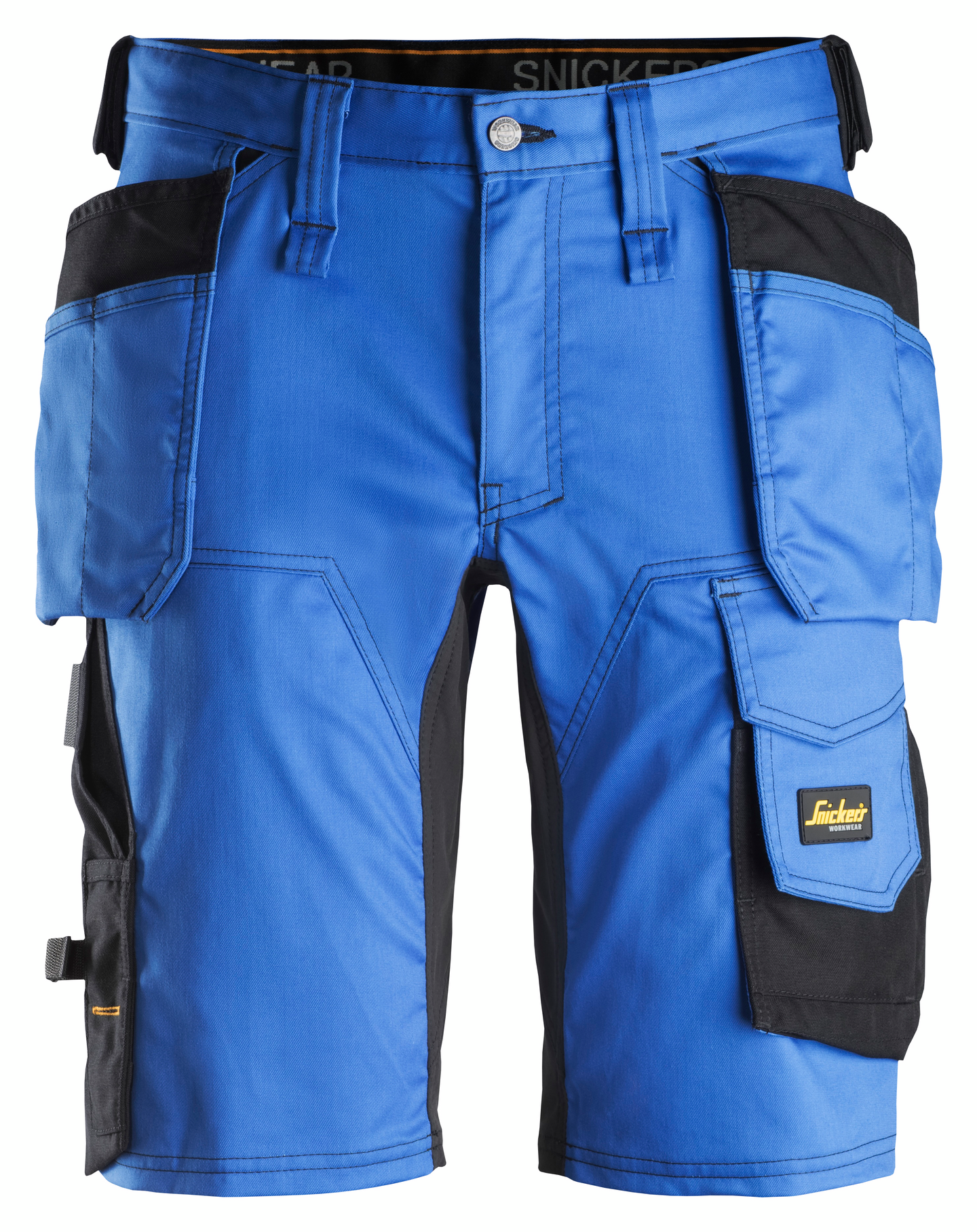 Shortsit Snickers AllroundWork Stretch riipputaskut 6141 sininen-musta
