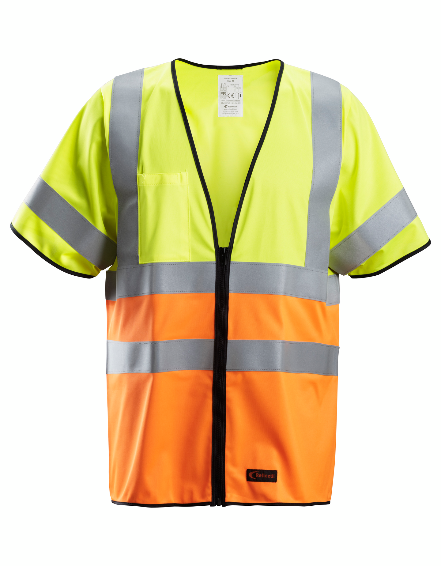 Huomioliivi Snickers ProtecWork lk3 4361 keltainen-oranssi