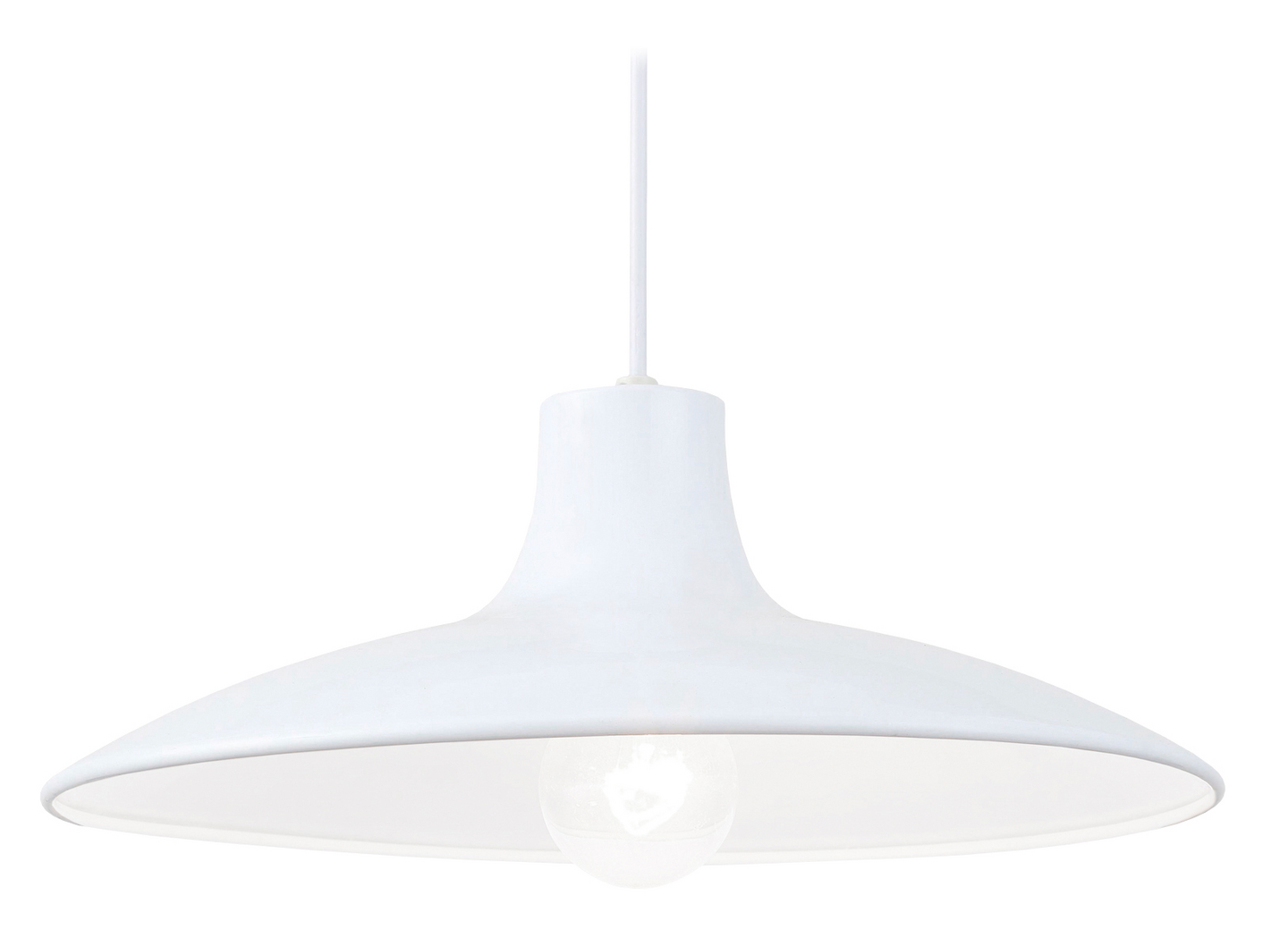 Riippuvalaisin Cello Coda 350mm valkoinen