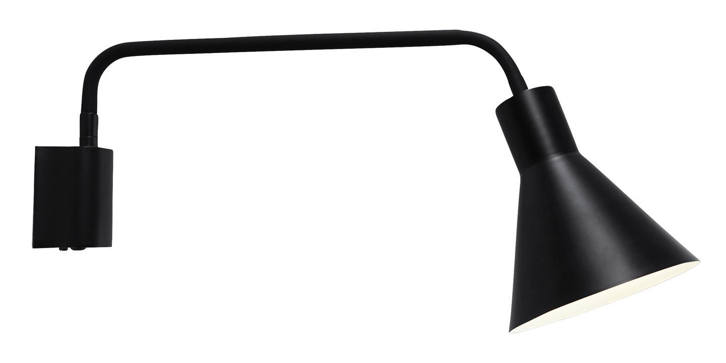 Seinävalaisin Cello Pastoral kytkimellä musta