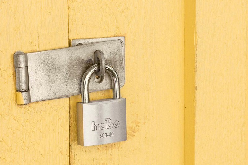 HÄNGLÅS HABO 503-40 ALU SB