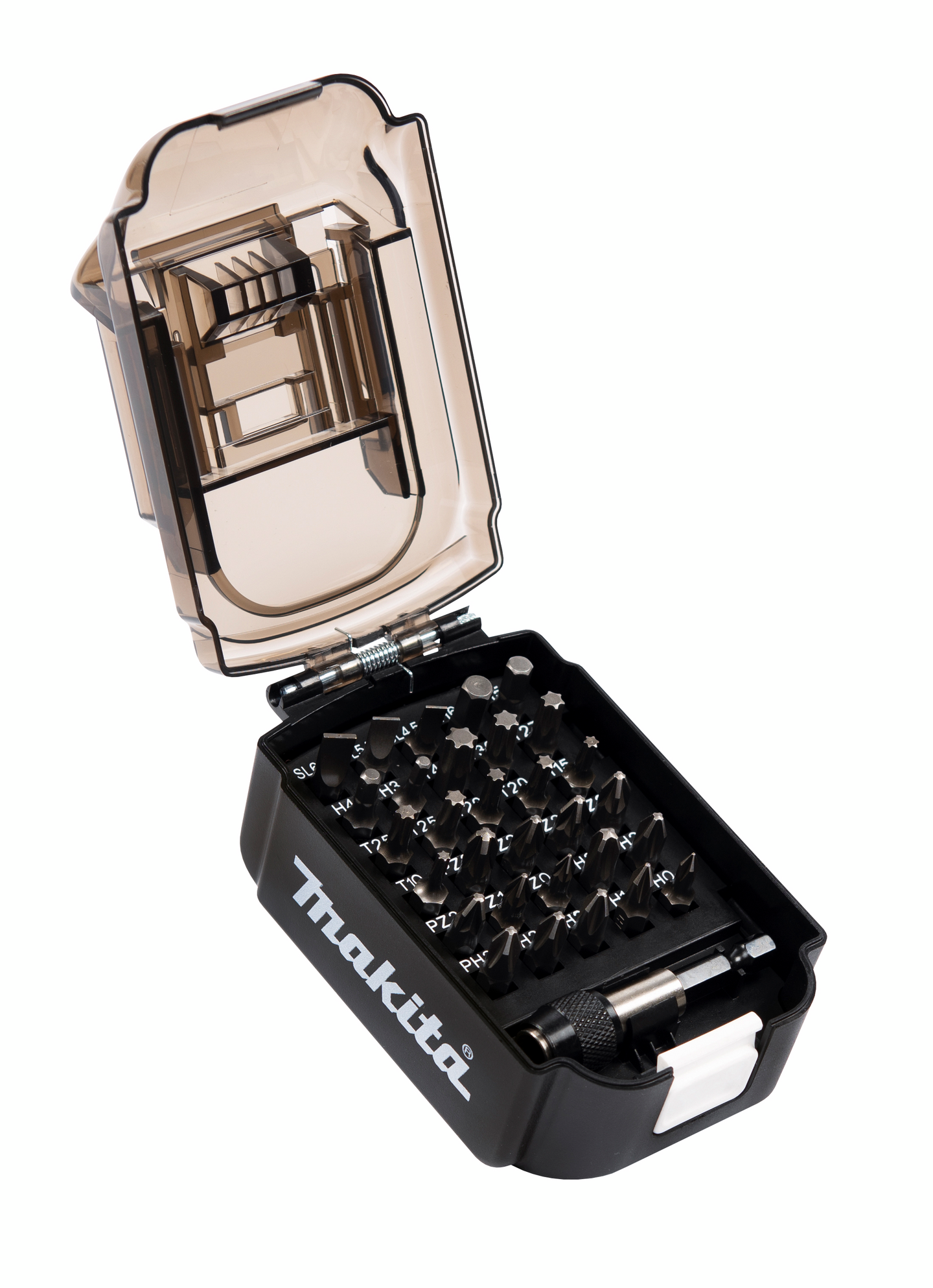 Ruuvikärkisarja Makita 31 osaa Torx/PH/PZ/SL/kuusio 25mm ja lukittava pidin