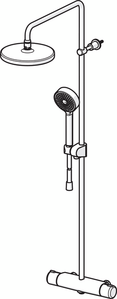 Sadesuihkuhana Oras 7402-33 Nova musta