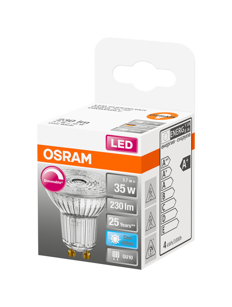 Led-kohdelamppu Osram Superstar 230lm 940 GU10 Dim