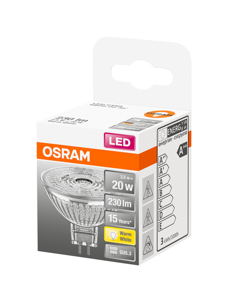 Led-kohdelamppu OSRAM Star 230lm 827 GU5.3