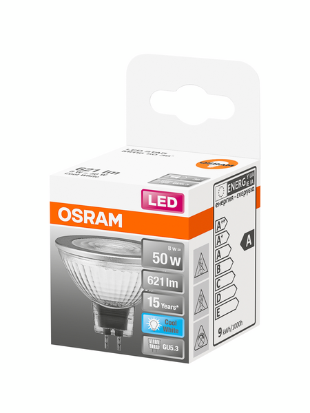 Led-kohdelamppu OSRAM Star 621lm 840 GU5.3