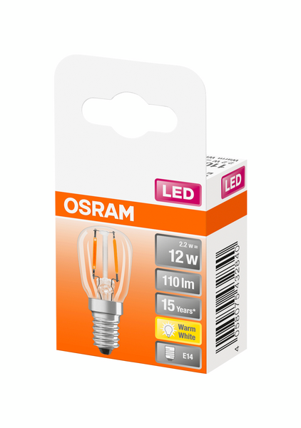 Led-lamppu OSRAM T26 Special 110lm 827 E14 kirkas