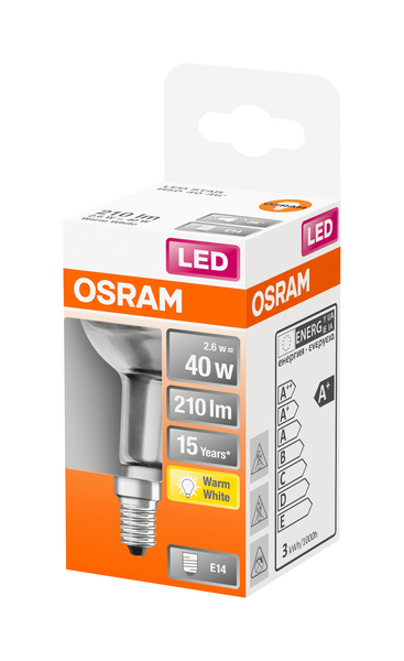 Led-kohdelamppu OSRAM Star 210lm 827 E14