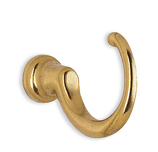 Pisarakoukku Beslagsboden 28mm B231 kiiltävä messinki