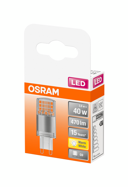 Led-lamppu OSRAM Star PIN 470lm 827 G9
