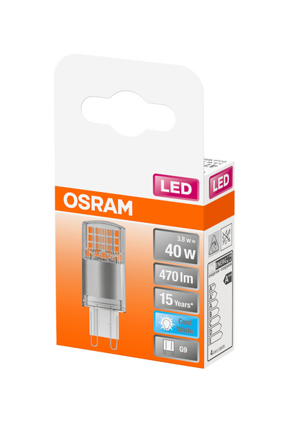 Led-lamppu OSRAM Star PIN 470lm 840 G9