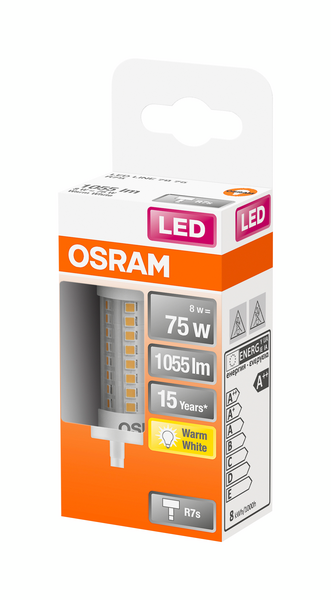 Led-lamppu OSRAM Star 1055lm 827 R7S