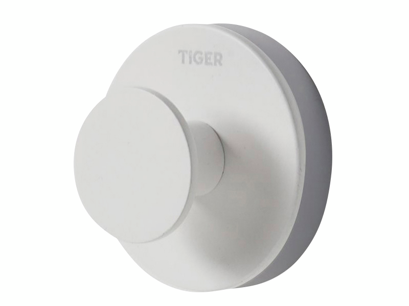 Iso koukku Tiger urban valkoinen