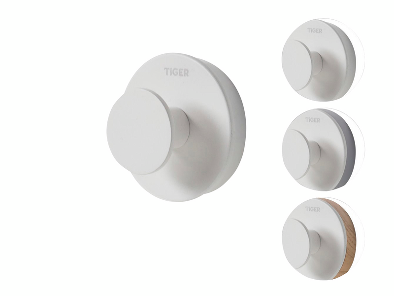 Iso koukku Tiger urban valkoinen