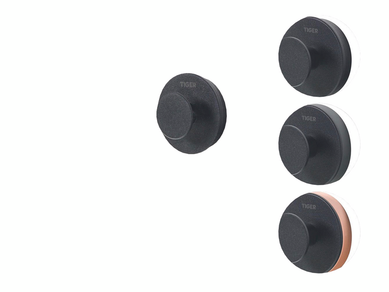 Iso koukku Tiger urban musta