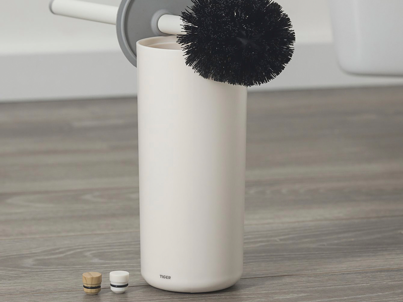 Wc-harja ja pidike Tiger urban vapaasti seisova valkoinen