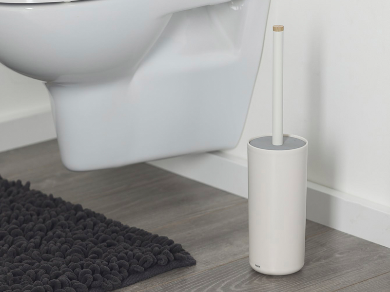 Wc-harja ja pidike Tiger urban vapaasti seisova valkoinen