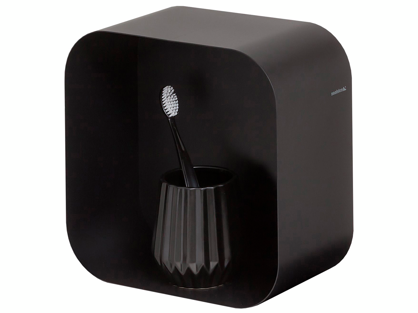 Seinähyllykkö sealskin brix musta s