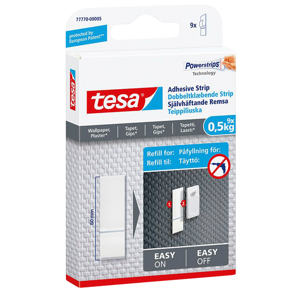 kaksipuoleinen teippi tesa tapetti 5m