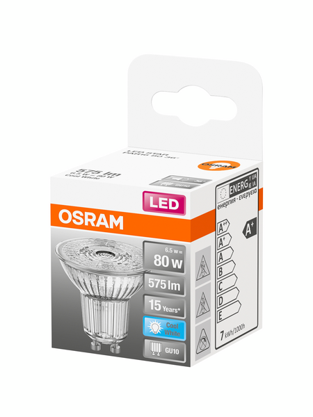 Led-kohdelamppu OSRAM Star 575lm 840 GU10