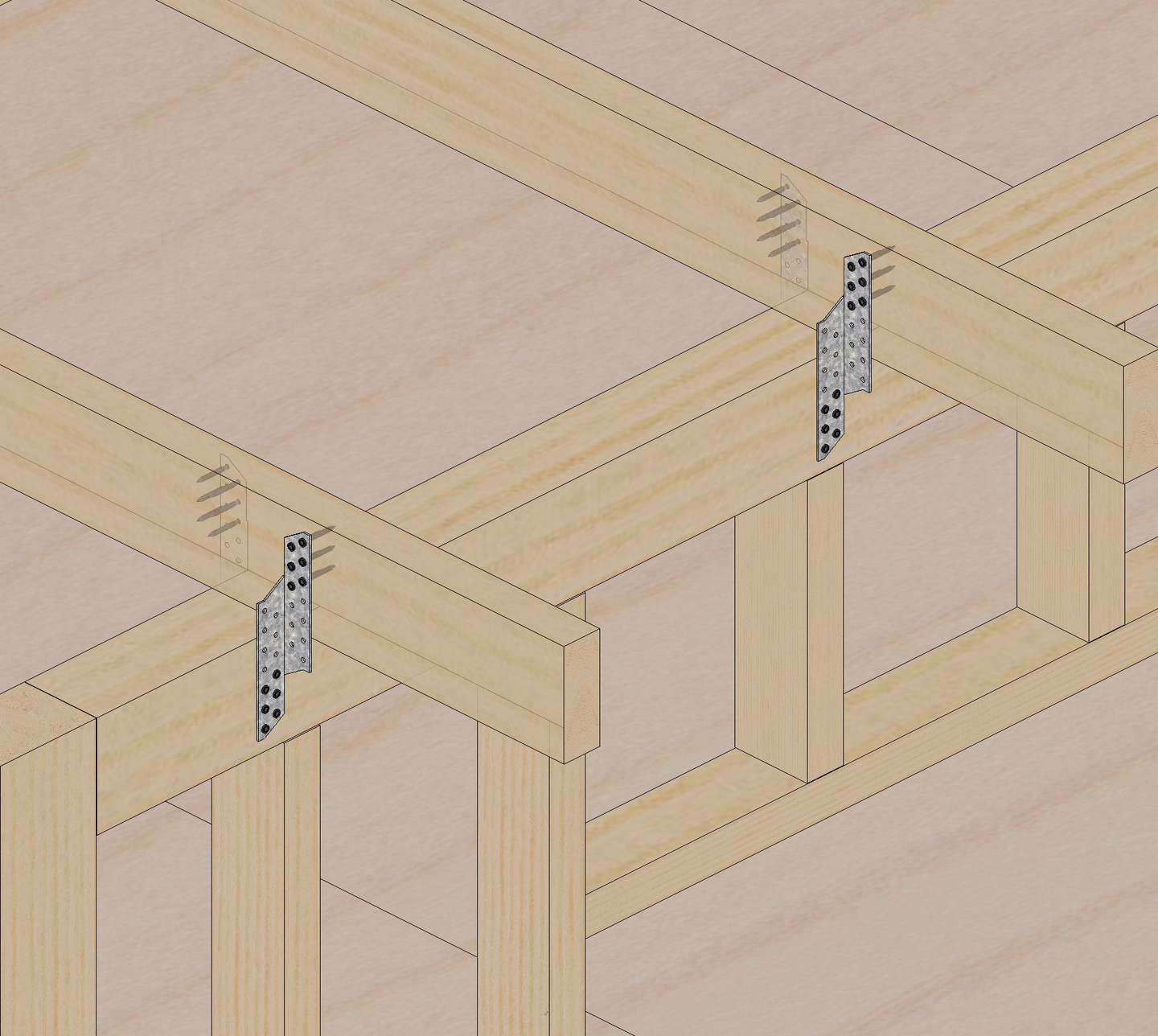 Kannatuslevy Paslode 210x32x1,5mm vasen Powerline