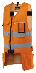 Työkaluliivi Snickers 4233 Hi-Vis 5500 oranssi