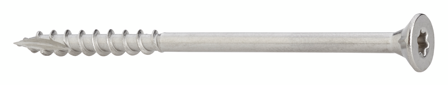 Terassiruuvi PROF 4,5x75mm ruostumaton A2 T20 100kpl