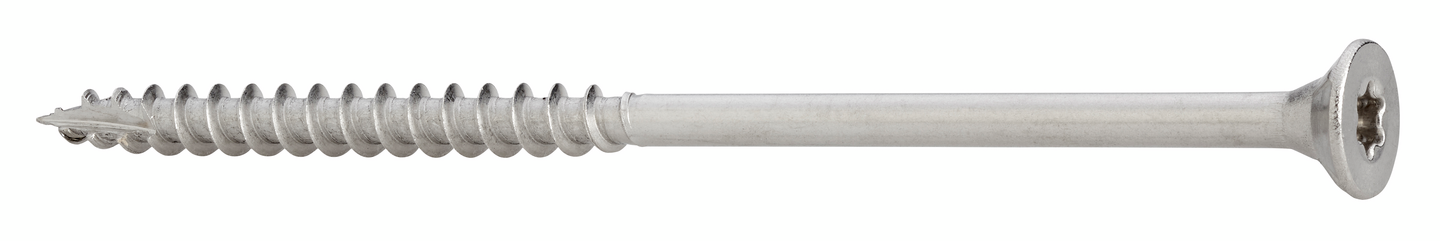 Terassiruuvi PROF 5x100mm ruostumaton A2 T25 400kpl